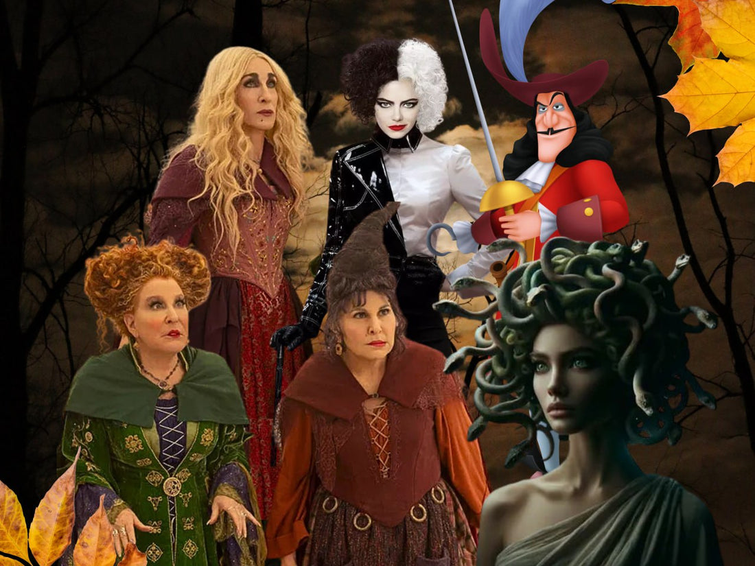 ¡Noche de halloween con rizos perfectos!