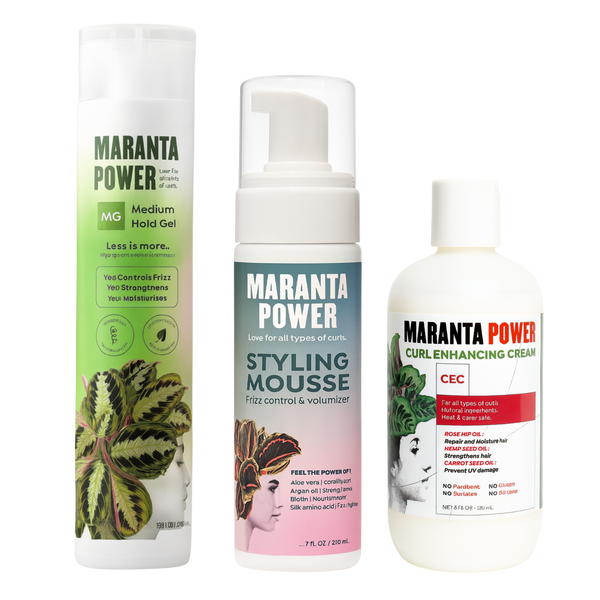 Styling Express: Curl Enhancing Cream + Styling Mousse + Medium Hold Gel + Mystery Gift + Envío Gratis