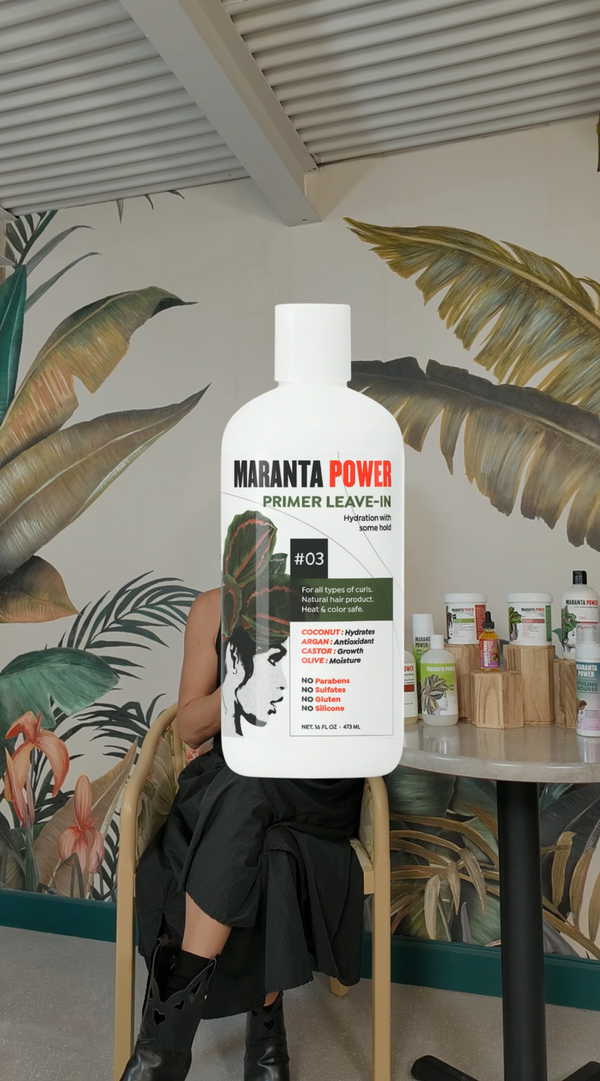 Botanical Leave-In Conditioner | Primer & Protector | Maranta Power